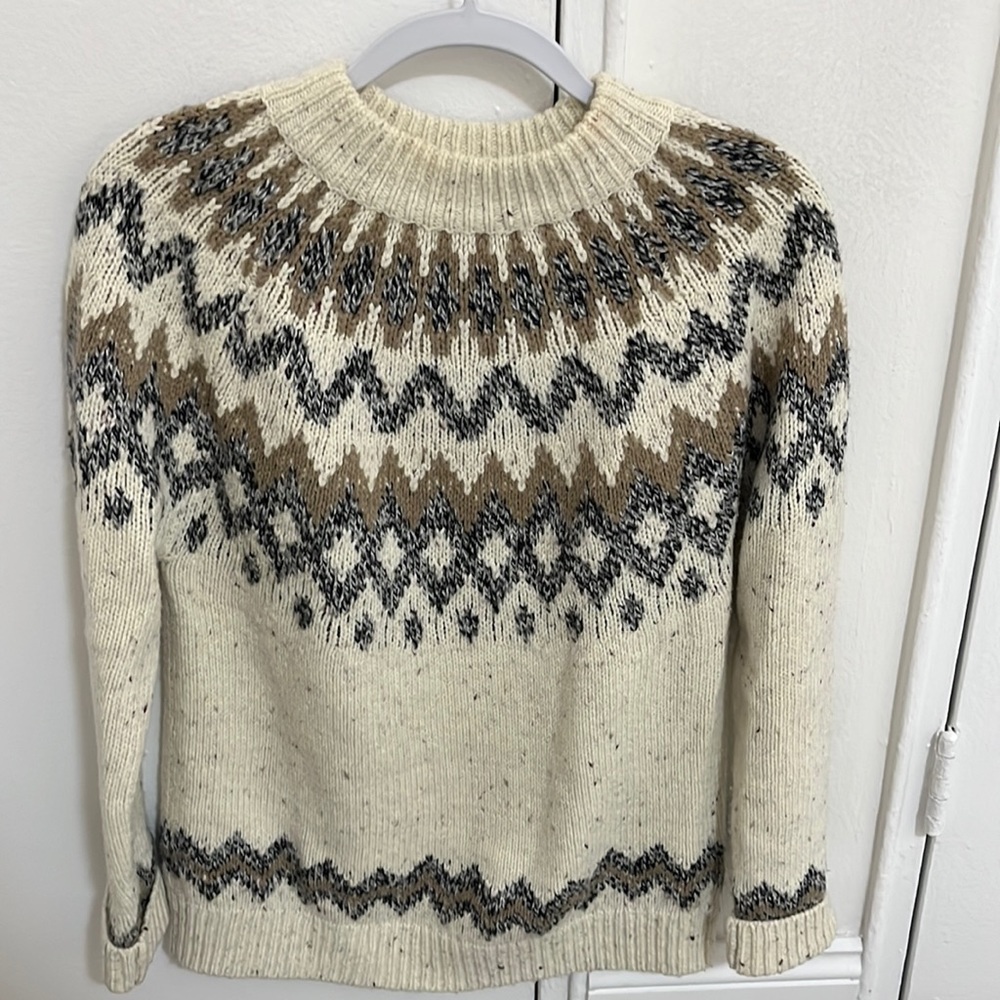 French Connection Fair Isle Sweater